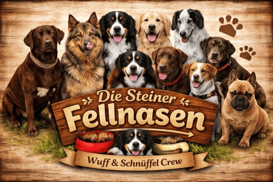 Unsere Hunde